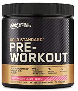 Amazon.com: Optimum Nutrition Gold Standard Pre-Workout, Vitamin D for Immune Support, with Creatine, Beta-Alanine, and Caffeine for Energy, Keto Friendly, Fruit Punch, 30 Servings (Packaging May Vary): Health & Personal Care