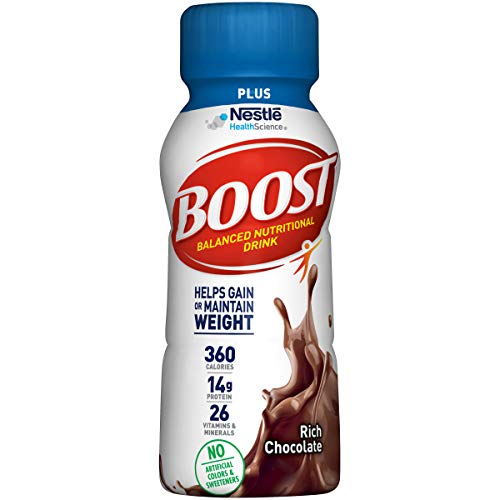 Boost Plus Complete Nutritional Drink, Very Vanilla, 8 Fl Oz (Pack of 24): Amazon.com: Health & Personal Care