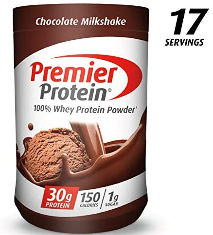 Premier Protein Whey Protein Powder, Cafe Latte, 17 Servings, 23.9 Ounce: Health & Personal Care