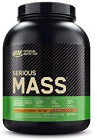 Amazon.com: Optimum Nutrition Serious Mass Weight Gainer Protein Powder, Vitamin C, Zinc and Vitamin D for Immune Support, Chocolate, 6 Pound (Packaging May Vary): Health & Personal Care